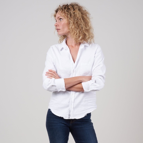 Frank & Eileen Barry tailored button shirt XS - Picture 2 of 11